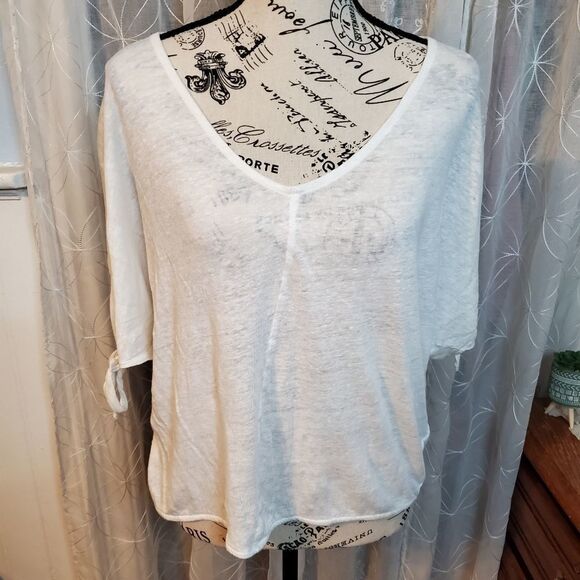 H&M open sleeve jersey sz med - Picture 1 of 6